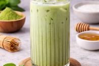 14 Oz Ice Böğürtlen Matcha Latte