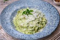 Fettuchini Alfredo Pesto