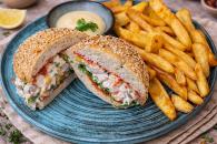 Ton Balıklı Bagel