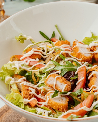 Crispy Chicken Salat